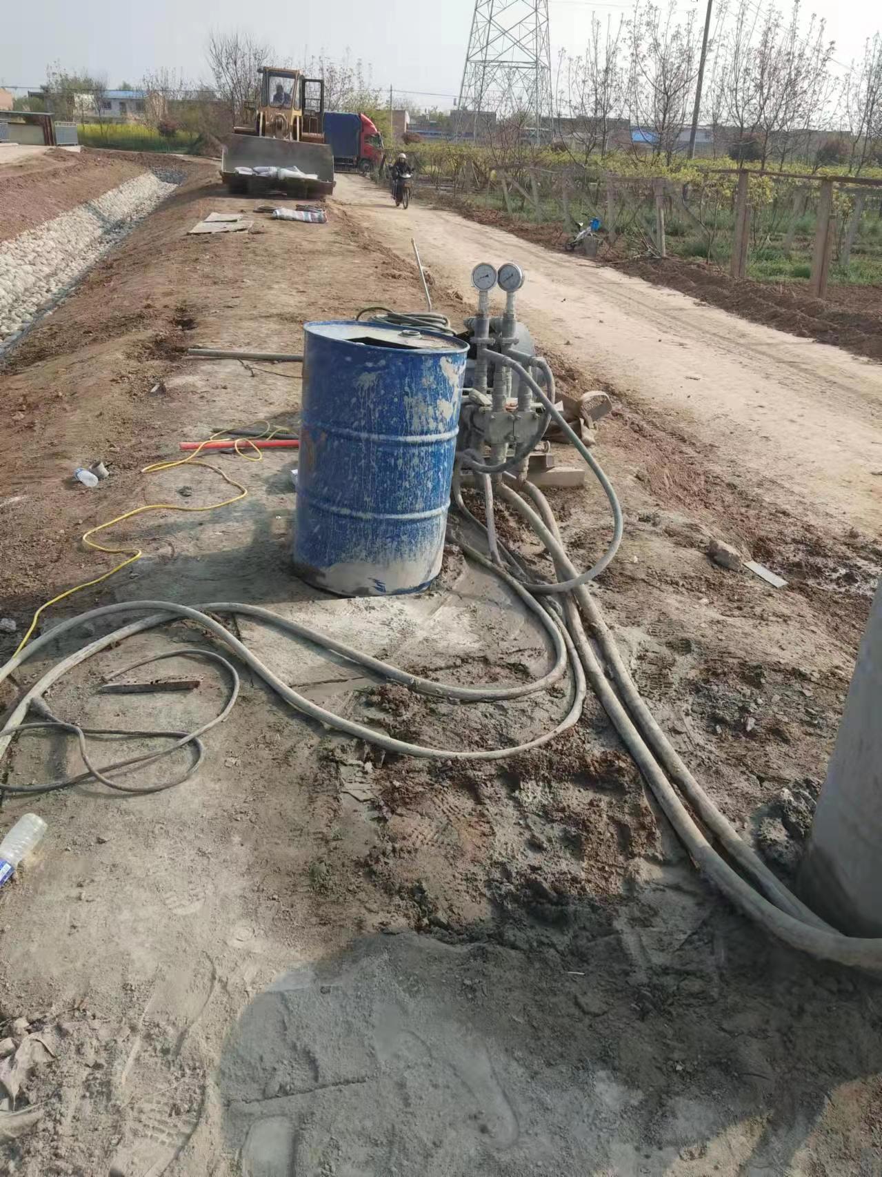 浩口原种场顶管注浆